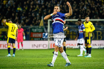 2023-11-11 - Pajtim Kasami (Sampdoria) celebrates after scoring the gol of 0-2 - MODENA FC VS UC SAMPDORIA - ITALIAN SERIE B - SOCCER