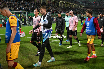 2023-11-12 - Palermo F.C. players shows disappointment after lost the Italian Serie BKT match between Palermo F.C. vs Cittadella on 2th November 2023 at the Renzo Barbera stadium in Palermo, Italy - PALERMO FC VS AS CITTADELLA - ITALIAN SERIE B - SOCCER