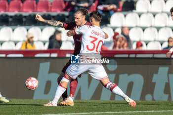 2023-11-25 - Andrea Giorgini (FC Sudtirol) in action against Tommy Maistrello (A. S. Cittadella) - AS CITTADELLA VS FC SüDTIROL - ITALIAN SERIE B - SOCCER