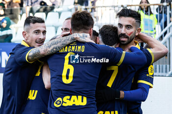 2023-11-25 - Modena celebrates after scoring the gol of 0-1 - PARMA CALCIO VS MODENA FC - ITALIAN SERIE B - SOCCER