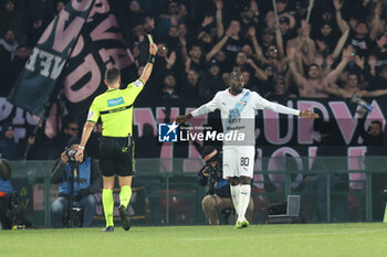 2023-11-26 - Warning Coulibaly Mamadou (Palermo)
during the Italian Serie BKT match between Ternana vs Palermo on 26 November 2023 at the Liberati stadium in Terni Italy - TERNANA CALCIO VS PALERMO FC - ITALIAN SERIE B - SOCCER