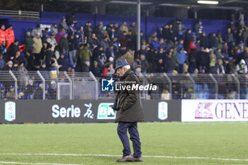 2023-12-03 - Honorary president Angelo Battazza (Lecco) during the Serie BKT match between Lecco and Bari at Stadio Mario Rigamonti-Mario Ceppi on December 3, 2023 in Lecco, Italy.
(Photo by Matteo Bonacina/LiveMedia) - LECCO 1912 VS SSC BARI - ITALIAN SERIE B - SOCCER