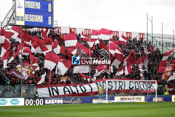 2023-12-02 - Fans of Reggiana - MODENA FC VS AC REGGIANA - ITALIAN SERIE B - SOCCER