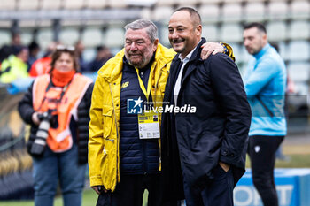 2023-12-02 - Carmelo Salerno (Reggiana...s President) and Carlo Rivetti (Modena...s President) - MODENA FC VS AC REGGIANA - ITALIAN SERIE B - SOCCER