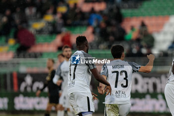 2023-12-02 - Patrizio Masini (Ascoli) Celebrates after scoring a goal - VENEZIA FC VS ASCOLI CALCIO - ITALIAN SERIE B - SOCCER