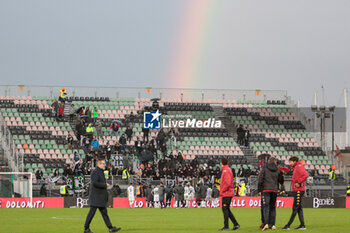 2023-12-02 - Ascoli suppoters with rainbow - VENEZIA FC VS ASCOLI CALCIO - ITALIAN SERIE B - SOCCER