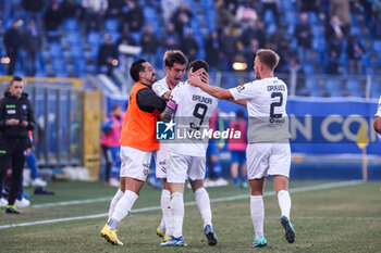 2023-12-23 - Palermo fc celebrate after goal - COMO 1907 VS PALERMO FC - ITALIAN SERIE B - SOCCER