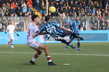 2023-12-26 - Nicolo Buso (Lecco) with a bicycle kick during the Serie BKT match between Lecco and Sudtirol at Stadio Mario Rigamonti-Mario Ceppi on December 26, 2023 in Lecco, Italy.
(Photo by Matteo Bonacina/LiveMedia) - LECCO 1912 VS FC SüDTIROL - ITALIAN SERIE B - SOCCER