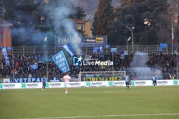 2023-12-26 - Curva Nord of Lecco during the Serie BKT match between Lecco and Sudtirol at Stadio Mario Rigamonti-Mario Ceppi on December 26, 2023 in Lecco, Italy.
(Photo by Matteo Bonacina/LiveMedia) - LECCO 1912 VS FC SüDTIROL - ITALIAN SERIE B - SOCCER
