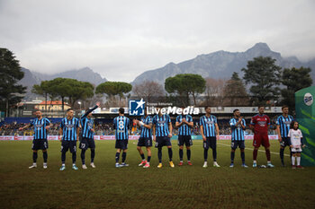 2023-12-26 - Team of Lecco during the Serie BKT match between Lecco and Sudtirol at Stadio Mario Rigamonti-Mario Ceppi on December 26, 2023 in Lecco, Italy.
(Photo by Matteo Bonacina/LiveMedia) - LECCO 1912 VS FC SüDTIROL - ITALIAN SERIE B - SOCCER