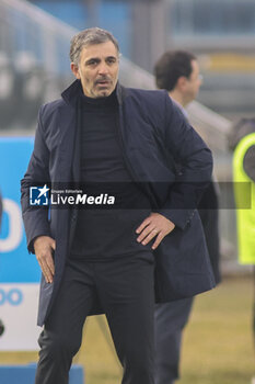 2023-12-26 - Fabio Pecchia Head Coach of Parma Calcio. looks on during Brescia FC vs Parma Calcio, 19° Serie BKT 2023-24 game at Mario Rigamonti stadium in Brescia, Italy, on Dicember 26, 2023. - BRESCIA CALCIO VS PARMA CALCIO - ITALIAN SERIE B - SOCCER