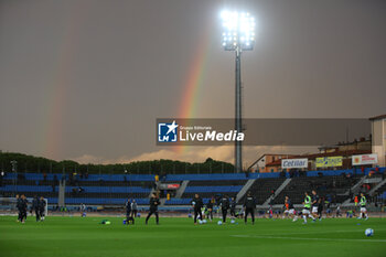 2023-10-24 - A rainbow before
 the Serie B match between Pisa and Lecco at Stadio Arena Garibaldi - Romeo Anconetani on October 24, 2023 in PIsa, Italy.
(Photo by Matteo Bonacina/LiveMedia) - PISA SC VS LECCO 1912 - ITALIAN SERIE B - SOCCER