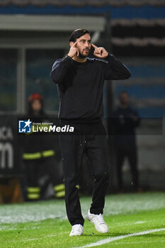 2023-10-24 - Head Coach Alberto Aquilani (Pisa) - PISA SC VS LECCO 1912 - ITALIAN SERIE B - SOCCER