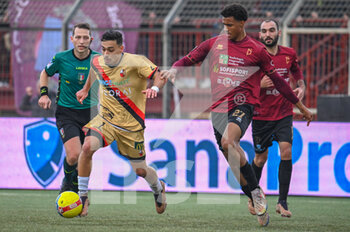 2023-01-15 - Andrea Rizzo Pinna (Lucchese) and Alessandro Marcandalli (Pontedera) - US PONTEDERA VS LUCCHESE 1905 - ITALIAN SERIE C - SOCCER