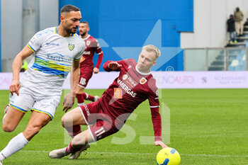 2023-02-26 - Marco Imperiale (AC Reggiana)(Carrarese Calcio) In action during the match of Serie C football Italian Championship season 22/23 at Mapei Stadium in Reggio Emilia (Italy) - REGGIANA VS CARRARESE - ITALIAN SERIE C - SOCCER