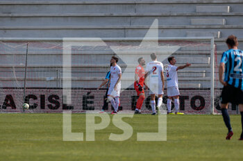 2023-04-16 - Disappoint of Padova after Lecce's goal - PADOVA VS LECCO - ITALIAN SERIE C - SOCCER