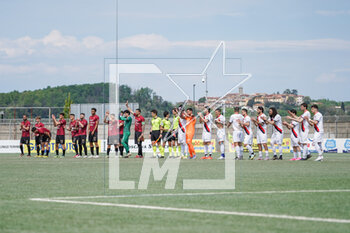 2023-04-23 - The teams on fields - PONTEDERA VS GUBBIO - ITALIAN SERIE C - SOCCER