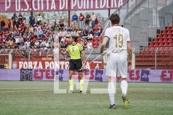 2023-04-23 - Domenico Mirabella, ref of the match - PONTEDERA VS GUBBIO - ITALIAN SERIE C - SOCCER
