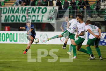 2023-05-11 - Lorenzo Carissoni (Latina Calcio) shot - MONOPOLI VS LATINA - ITALIAN SERIE C - SOCCER