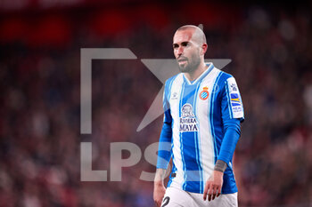2023-01-18 - Aleix Vidal of RCD Espanyol during the Spanish Cup, Copa del Rey, Round of 16 football match between Athletic Club and RCD Espanyol on January 18, 2023 at San Mames stadium in Bilbao, Spain - FOOTBALL - SPANISH CUP - ATHLETIC CLUB V ESPANYOL - SPANISH CUP - SOCCER