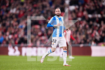 2023-01-18 - Aleix Vidal of RCD Espanyol during the Spanish Cup, Copa del Rey, Round of 16 football match between Athletic Club and RCD Espanyol on January 18, 2023 at San Mames stadium in Bilbao, Spain - FOOTBALL - SPANISH CUP - ATHLETIC CLUB V ESPANYOL - SPANISH CUP - SOCCER