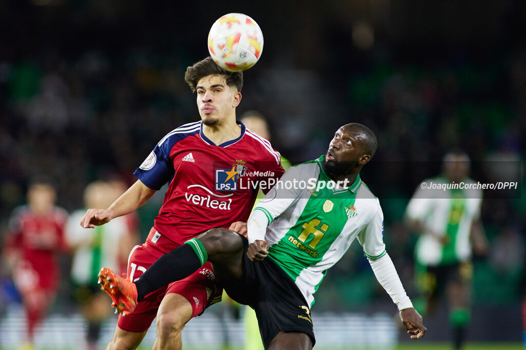 FOOTBALL - SPANISH CUP - REAL BETIS v OSASUNA - SPANISH CUP - SOCCER