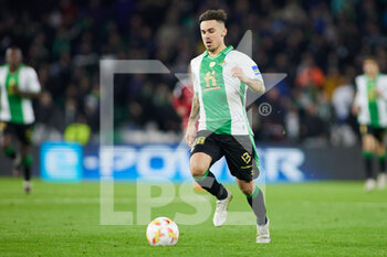 2023-01-18 - Rodri Sanchez of Real Betis during the Spanish Cup, Copa del Rey, round of 16 football match between Real Betis and CA Osasuna on January 18, 2023 at Benito Villamarin stadium in Sevilla, Spain - FOOTBALL - SPANISH CUP - REAL BETIS V OSASUNA - SPANISH CUP - SOCCER