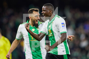2023-01-18 - William Carvalho of Real Betis celebrates a goal during the Spanish Cup, Copa del Rey, round of 16 football match between Real Betis and CA Osasuna on January 18, 2023 at Benito Villamarin stadium in Sevilla, Spain - FOOTBALL - SPANISH CUP - REAL BETIS V OSASUNA - SPANISH CUP - SOCCER