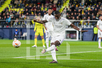 2023-01-19 - Antonio Rudiger of Real Madrid during the Spanish cup, Copa del Rey, round of 16 football match between Villarreal CF and Real Madrid on january 19, 2023 at Estadio de la Ceramica in Castellon, Spain - FOOTBALL - SPANISH CUP - VILLARREAL V REAL MADRID - SPANISH CUP - SOCCER