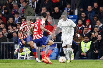 2023-01-27 - Vinicius Junior of Real Madrid during the Spanish cup, Copa del Rey, Quarter Finals football match between Real Madrid and Atletico de Madrid on January 26, 2023 in Madrid, Spain - FOOTBALL - SPANISH CUP - REAL MADRID V ATLETICO MADRID - SPANISH CUP - SOCCER