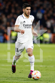 2023-01-27 - Marco Asensio of Real Madrid during the Spanish cup, Copa del Rey, Quarter Finals football match between Real Madrid and Atletico de Madrid on January 26, 2023 in Madrid, Spain - FOOTBALL - SPANISH CUP - REAL MADRID V ATLETICO MADRID - SPANISH CUP - SOCCER