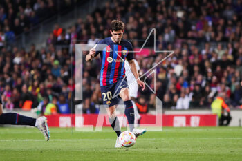 2023-04-05 - Sergi Roberto of FC Barcelona during the Spanish Cup, Copa del Rey, Semi Finals 2nd leg football match between FC Barcelona and Real Madrid on April 5, 2023 at Spotify Camp Nou stadium in Barcelona, Spain - FOOTBALL - SPANISH CUP - FC BARCELONA V REAL MADRID - SPANISH CUP - SOCCER