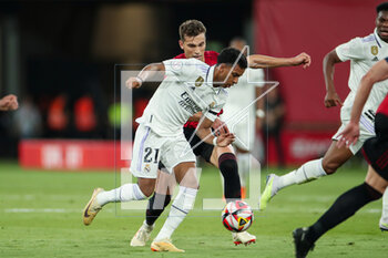 2023-05-06 - Rodrygo Goes of Real Madrid and Lucas Torro of Osasuna during the Spanish Cup, Copa del Rey, Final football match between Real Madrid CF and CA Osasuna on May 6, 2023 at Estadio de La Cartuja in Sevilla, Spain - FOOTBALL - SPANISH CUP - FINAL - REAL MADRID V OSASUNA - SPANISH CUP - SOCCER