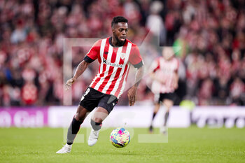 2023-01-22 - Inaki Williams of Athletic Club during the Spanish championship La Liga football match between Athletic Club and Real Madrid CF on January 22, 2023 at San Mames stadium in Bilbao, Spain - FOOTBALL - SPANISH CHAMP - ATHLETIC CLUB V REAL MADRID - SPANISH LA LIGA - SOCCER