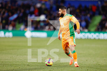 2023-01-28 - Nabil Fekir of Real Betis during the Spanish championship La Liga football match between Getafe CF and Real Betis Balompie on January 28, 2023 at Coliseum Alfonso Perez in Getafe, Madrid, Spain - FOOTBALL - SPANISH CHAMP - GETAFE V REAL BETIS - SPANISH LA LIGA - SOCCER