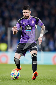2023-02-05 - Ramon Rodriguez 'Monchu' of Real Valladolid CF during the Spanish championship La Liga football match between Real Sociedad and Real Valladolid CF on February 5, 2023 at Reale Arena in San Sebastian, Spain - FOOTBALL - SPANISH CHAMP - REAL SOCIEDAD V REAL VALLADOLID - SPANISH LA LIGA - SOCCER