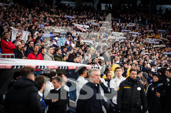 2023-02-25 - Real Madrid fans during the football match between
Real Madrid and Atletico Madrid called “El Derby” valid for the matchday 23 of La Liga celebrated in Madrid, Spain at Bernabeu stadium on Saturday 25 February 2023 - REAL MADRID VS ATLETICO MADRID - SPANISH LA LIGA - SOCCER