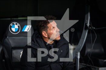 2023-02-25 - Diego Pablo Simeone before the football match between
Real Madrid and Atletico Madrid called “El Derby” valid for the matchday 23 of La Liga celebrated in Madrid, Spain at Bernabeu stadium on Saturday 25 February 2023 - REAL MADRID VS ATLETICO MADRID - SPANISH LA LIGA - SOCCER