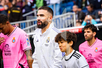 2023-03-11 - Daniel Carvajal (Real Madrid) before the football match between
Real Madrid and Espanyol
valid for the match day 25 of the Spanish first division league “La Liga” celebrated in Madrid, Spain at Bernabeu stadium on Saturday 11 March 2023 - REAL MADRID VS ESPANYOL - SPANISH LA LIGA - SOCCER