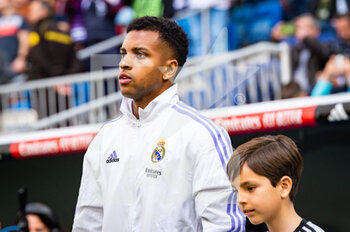 2023-03-11 - Rodrygo (Real Madrid) before the football match between
Real Madrid and Espanyol
valid for the match day 25 of the Spanish first division league “La Liga” celebrated in Madrid, Spain at Bernabeu stadium on Saturday 11 March 2023 - REAL MADRID VS ESPANYOL - SPANISH LA LIGA - SOCCER