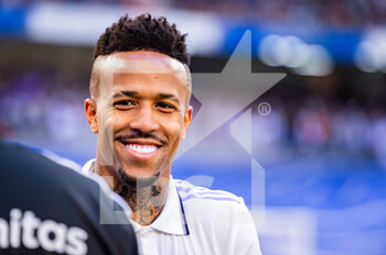 2023-03-11 - Éder Militão (Real Madrid) before the football match between
Real Madrid and Espanyol
valid for the match day 25 of the Spanish first division league “La Liga” celebrated in Madrid, Spain at Bernabeu stadium on Saturday 11 March 2023 - REAL MADRID VS ESPANYOL - SPANISH LA LIGA - SOCCER