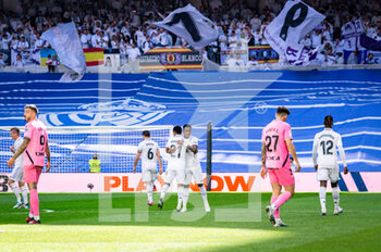 2023-03-11 - Vinícius Júnior (Real Madrid) celebrate a goal during the football match between
Real Madrid and Espanyol
valid for the match day 25 of the Spanish first division league “La Liga” celebrated in Madrid, Spain at Bernabeu stadium on Saturday 11 March 2023 - REAL MADRID VS ESPANYOL - SPANISH LA LIGA - SOCCER
