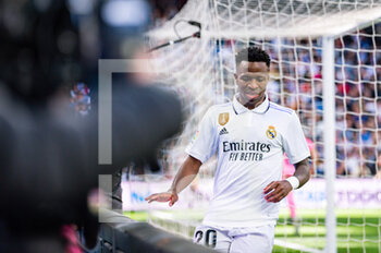 2023-03-11 - Vinícius Júnior (Real Madrid) during the football match between
Real Madrid and Espanyol
valid for the match day 25 of the Spanish first division league “La Liga” celebrated in Madrid, Spain at Bernabeu stadium on Saturday 11 March 2023 - REAL MADRID VS ESPANYOL - SPANISH LA LIGA - SOCCER