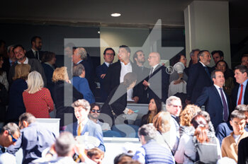 2023-04-02 - Ronaldo Luís Nazário de Lima, owner of football team Valladolid, before the football match between
Real Madrid and Valladolid
valid for the match day 27 of the Spanish first division league “La Liga” celebrated in Madrid, Spain at Bernabeu stadium on Sunday 02 April 2023 - REAL MADRID VS VALLADOLID - SPANISH LA LIGA - SOCCER