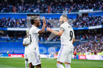 2023-04-02 - in action during the football match between
Real Madrid and Valladolid
valid for the match day 27 of the Spanish first division league “La Liga” celebrated in Madrid, Spain at Bernabeu stadium on Sunday 02 April 2023 - REAL MADRID VS VALLADOLID - SPANISH LA LIGA - SOCCER