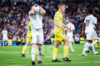 2023-04-08 - Nacho (Real Madrid) during the football match between
Real Madrid and Villareal
valid for the match day 28 of the Spanish first division league “La Liga” celebrated in Madrid, Spain at Bernabeu stadium on Saturday 08 April 2023 - REAL MADRID VS VILLAREAL - SPANISH LA LIGA - SOCCER