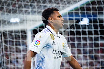 2023-04-08 - Rodrygo (Real Madrid) during the football match between
Real Madrid and Villareal
valid for the match day 28 of the Spanish first division league “La Liga” celebrated in Madrid, Spain at Bernabeu stadium on Saturday 08 April 2023 - REAL MADRID VS VILLAREAL - SPANISH LA LIGA - SOCCER
