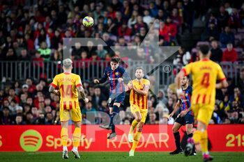 2023-04-10 - Gavi (FC Barcelona) during a La Liga Santander match between FC Barcelona and Girona FC at Spotify Camp Nou, in Barcelona, Spain on April 10, 2023. (Photo / Felipe Mondino) - FC BARCELONA VS GIRONA FC - SPANISH LA LIGA - SOCCER
