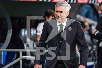2023-04-22 - Carlo Ancelotti (Real Madrid) during the football match between
Real Madrid and Celta Vigo
valid for the match day 30 of the Spanish first division league “La Liga” celebrated in Madrid, Spain at Bernabeu stadium on Saturday 22 April 2023 - REAL MADRID VS CELTA VIGO - SPANISH LA LIGA - SOCCER