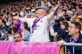 2023-04-22 - Real Madrid fan during the football match between
Real Madrid and Celta Vigo
valid for the match day 30 of the Spanish first division league “La Liga” celebrated in Madrid, Spain at Bernabeu stadium on Saturday 22 April 2023 - REAL MADRID VS CELTA VIGO - SPANISH LA LIGA - SOCCER